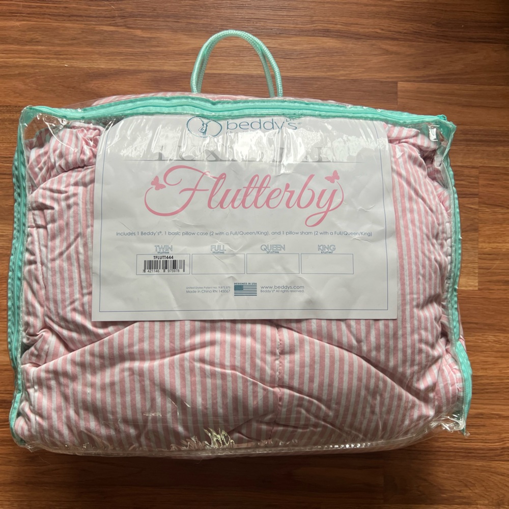 Beddy’s Flutterby Twin Bedding Set